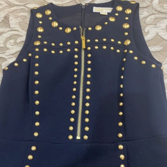 Michael kors navy studded dress - Picture 2 of 12